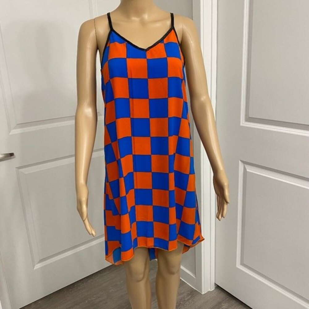 Tea n Rose Women's High Low Sleeveless Summer Dress. Multicolor. Small. Comfy.